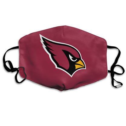 Print Football Personalized Arizona Cardinals Dust Mask Red