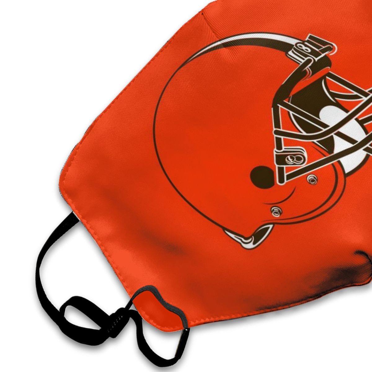 Print Football Personalized Cleveland Browns Dust Mask Orange