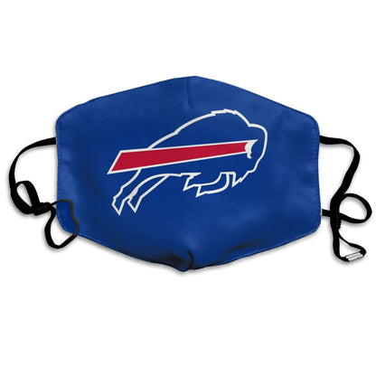 Print Football Personalized Buffalo Bills Dust Mask Blue
