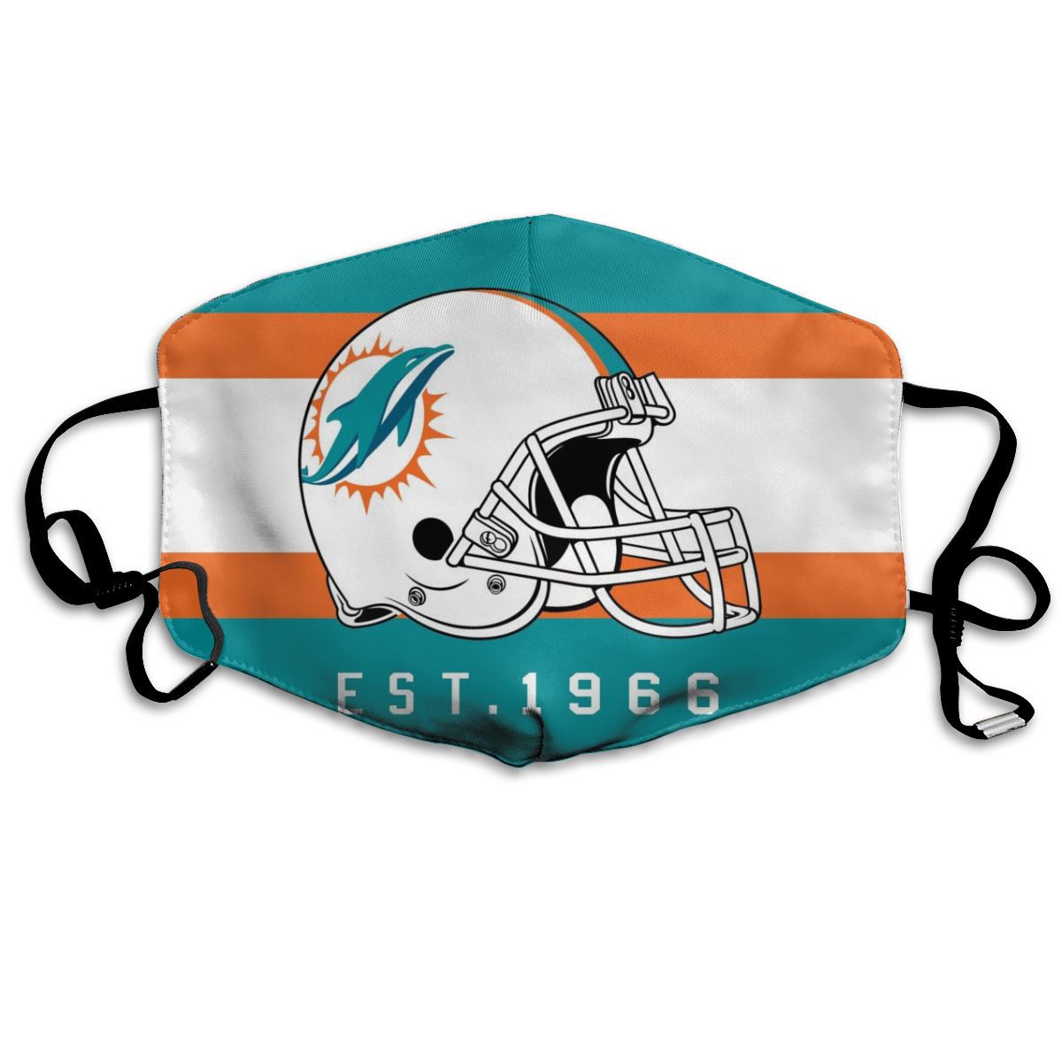 Print Football Personalized Miami Dolphins Dust Masks