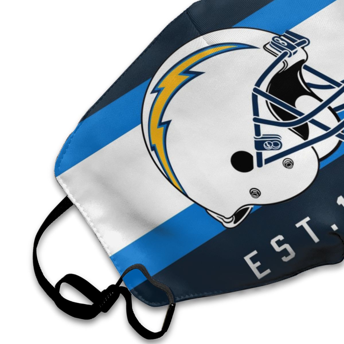 Print Football Personalized Los Angeles Chargers Dust Mask