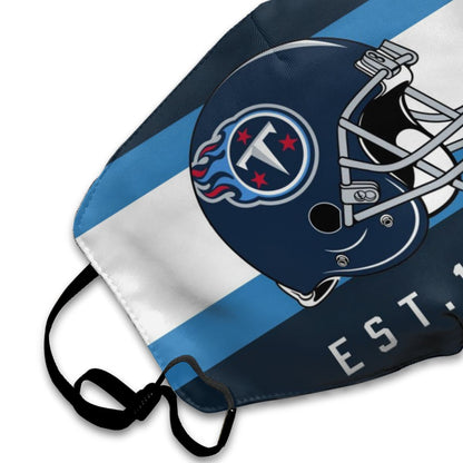 Print Football Personalized Tennessee Titans Dust Mask