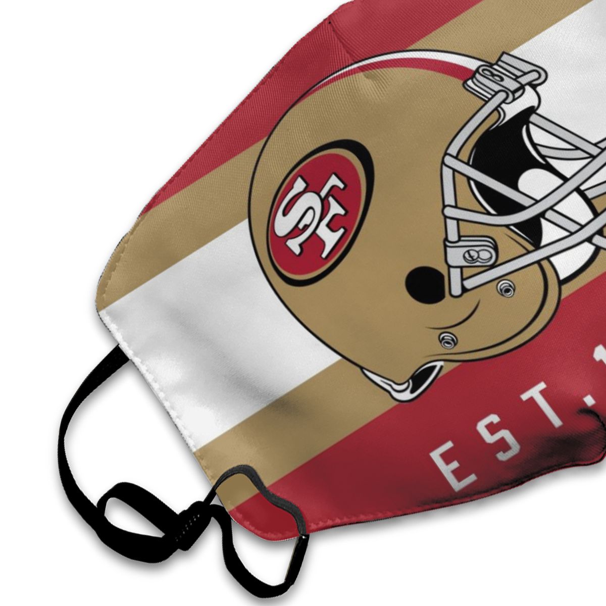 Print Football Personalized San Francisco 49ers Dust Mask