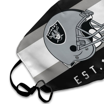 Print Football Personalized Oakland Raiders Dust Mask