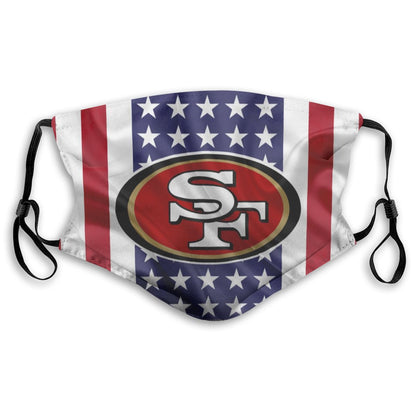 Print Football Personalized Kids San Francisco 49ers Dust Masks Mask USA