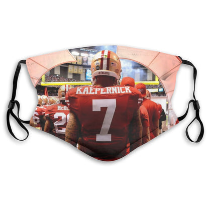 Print Dust Masks Personalized #7 Colin Kaepernick Mask Kids San Francisco 49ers