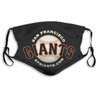 Print Personalized Face Mask Design San Francisco Giants Dust Mask With Filter