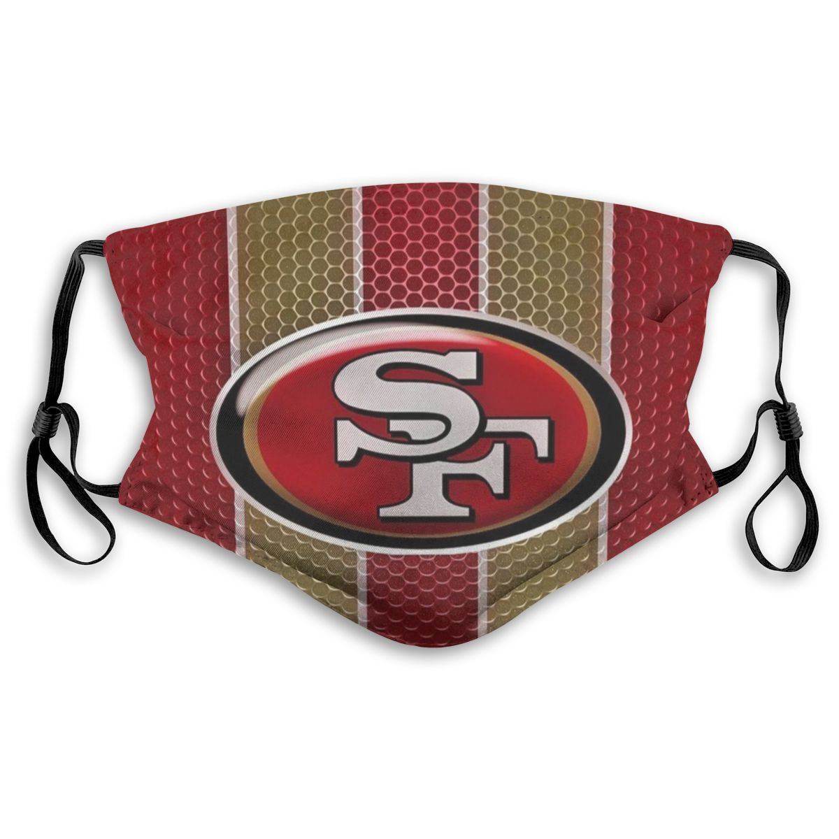 Print Football Personalized San Francisco 49ers Dust Mask With Filter