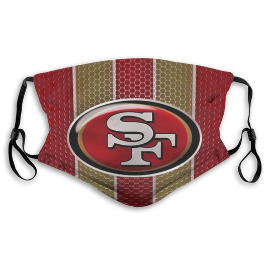 Print Football Personalized San Francisco 49ers Dust Mask With Filter