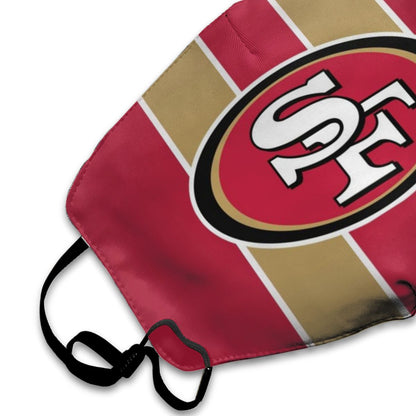 Print Football Personalized Dust Masks San Francisco 49ers Mask