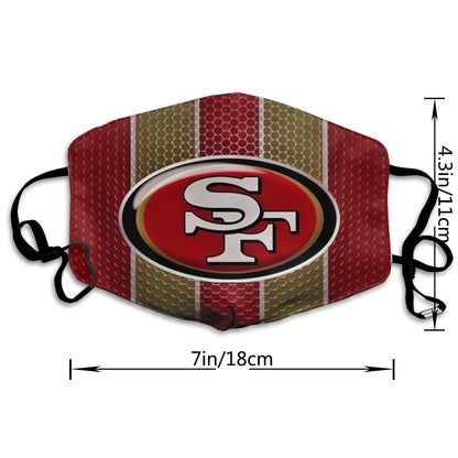 Print Personalized Dust Masks Design Logo San Francisco 49ers Mask