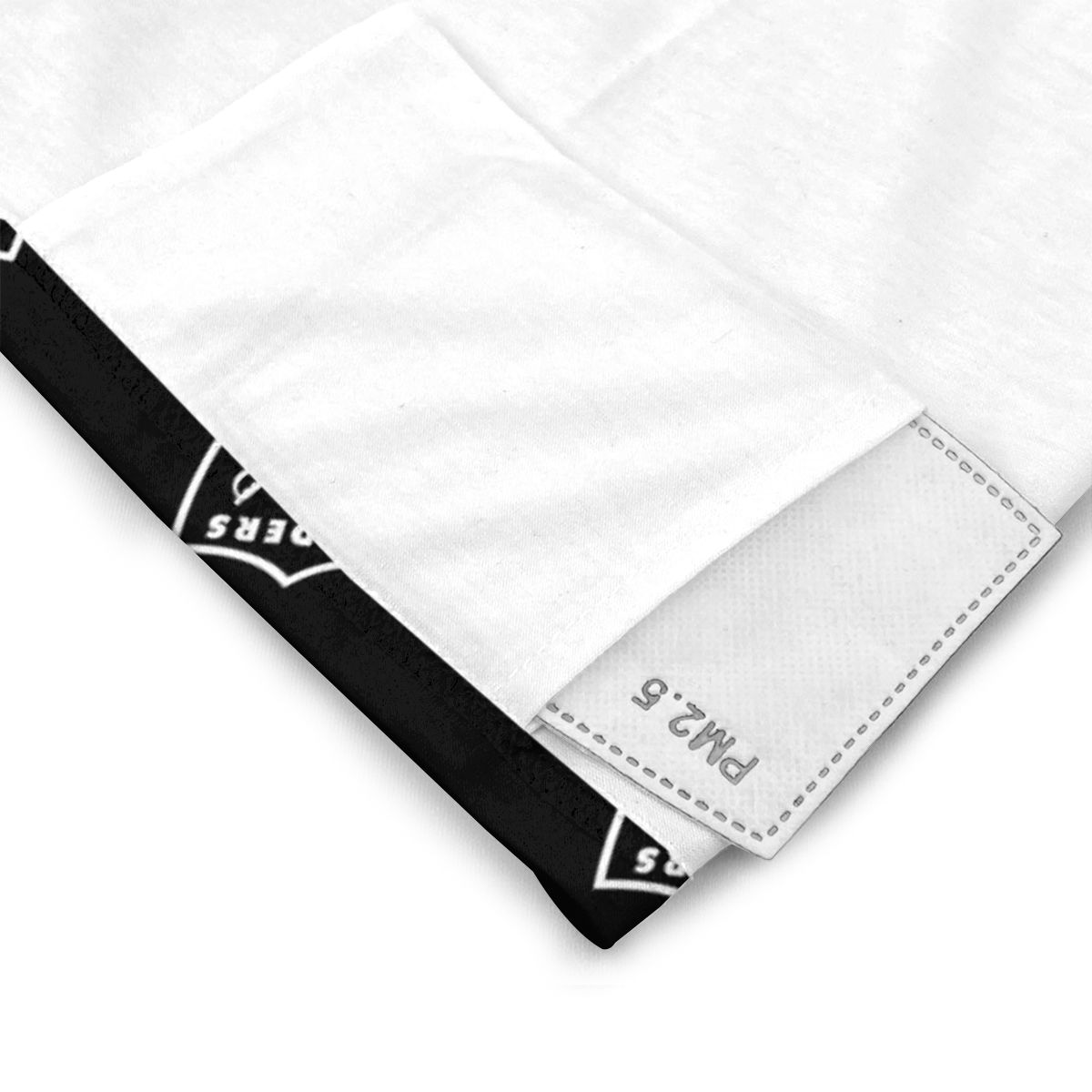 Reusble Mouth Cover Bandanas Oakland Raiders Variety Head Scarf Face Mask With PM 2.5 Filter