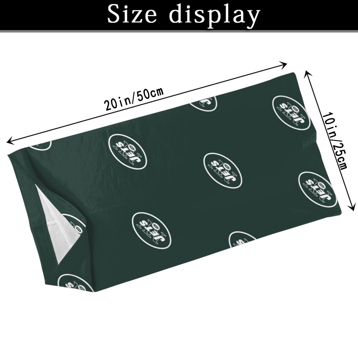 Reusble Mouth Cover Bandanas New York Jets Variety Head Scarf Face Mask With PM 2.5 Filter