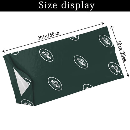 Reusble Mouth Cover Bandanas New York Jets Variety Head Scarf Face Mask With PM 2.5 Filter