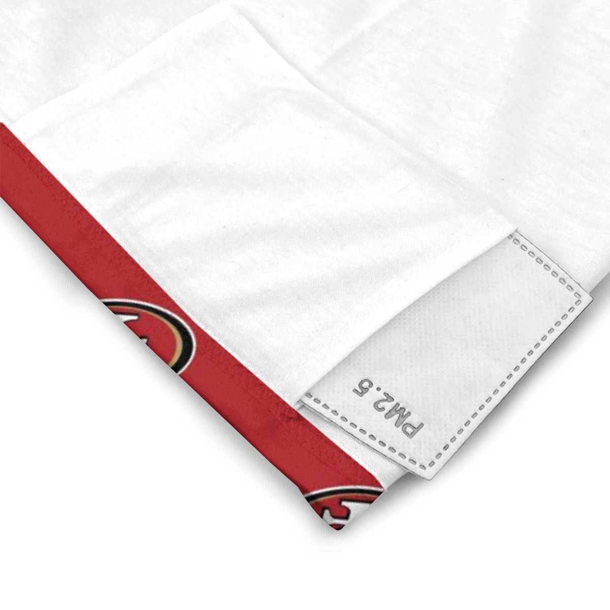 Reusble Mouth Cover Bandanas San Francisco 49ers Variety Head Scarf Face Mask With PM 2.5 Filter