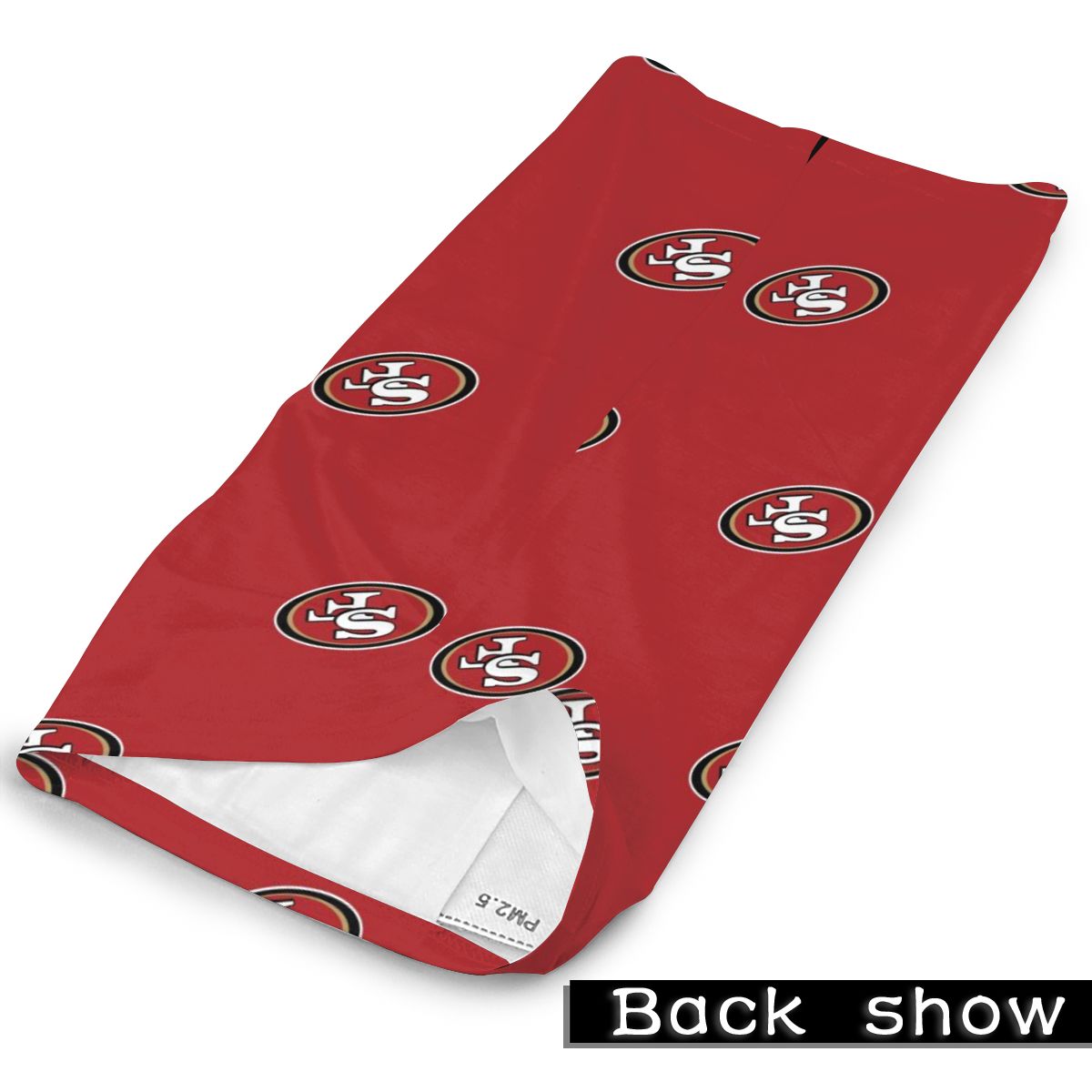 Reusble Mouth Cover Bandanas San Francisco 49ers Variety Head Scarf Face Mask With PM 2.5 Filter