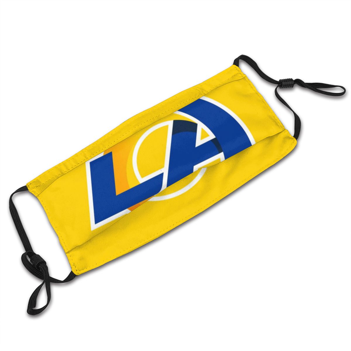 Print Football Personalized Los Angeles Rams Adult Dust Face Mask With Filters PM 2.5