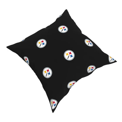 Custom Decorative Football Pillow Case Pittsburgh Steelers Pillowcase Personalized Throw Pillow Covers