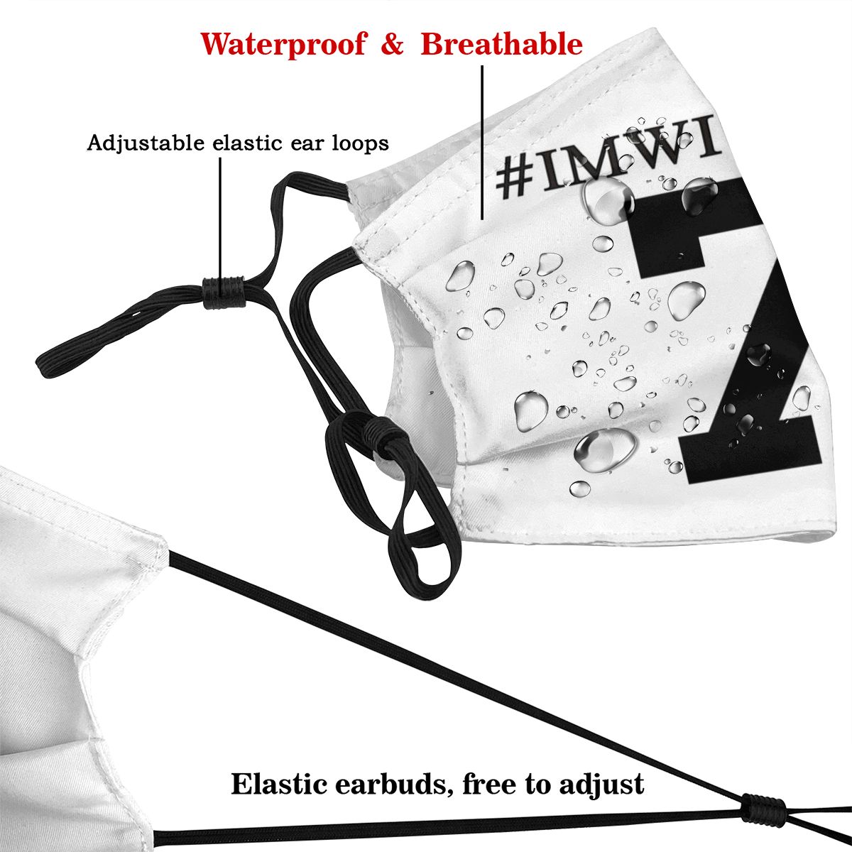 Football Personalized  San Francisco 49ers #7 Colin KaepernickWhite Face Mask With Filter