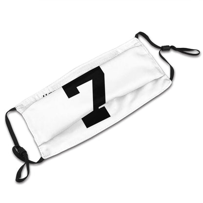 Football Personalized  San Francisco 49ers #7 Colin KaepernickWhite Face Mask With Filter