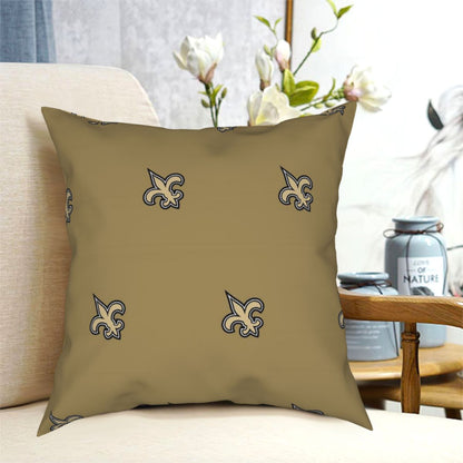 Custom Decorative Football Pillow Case New Orleans Saints Pillowcase Personalized Throw Pillow Covers