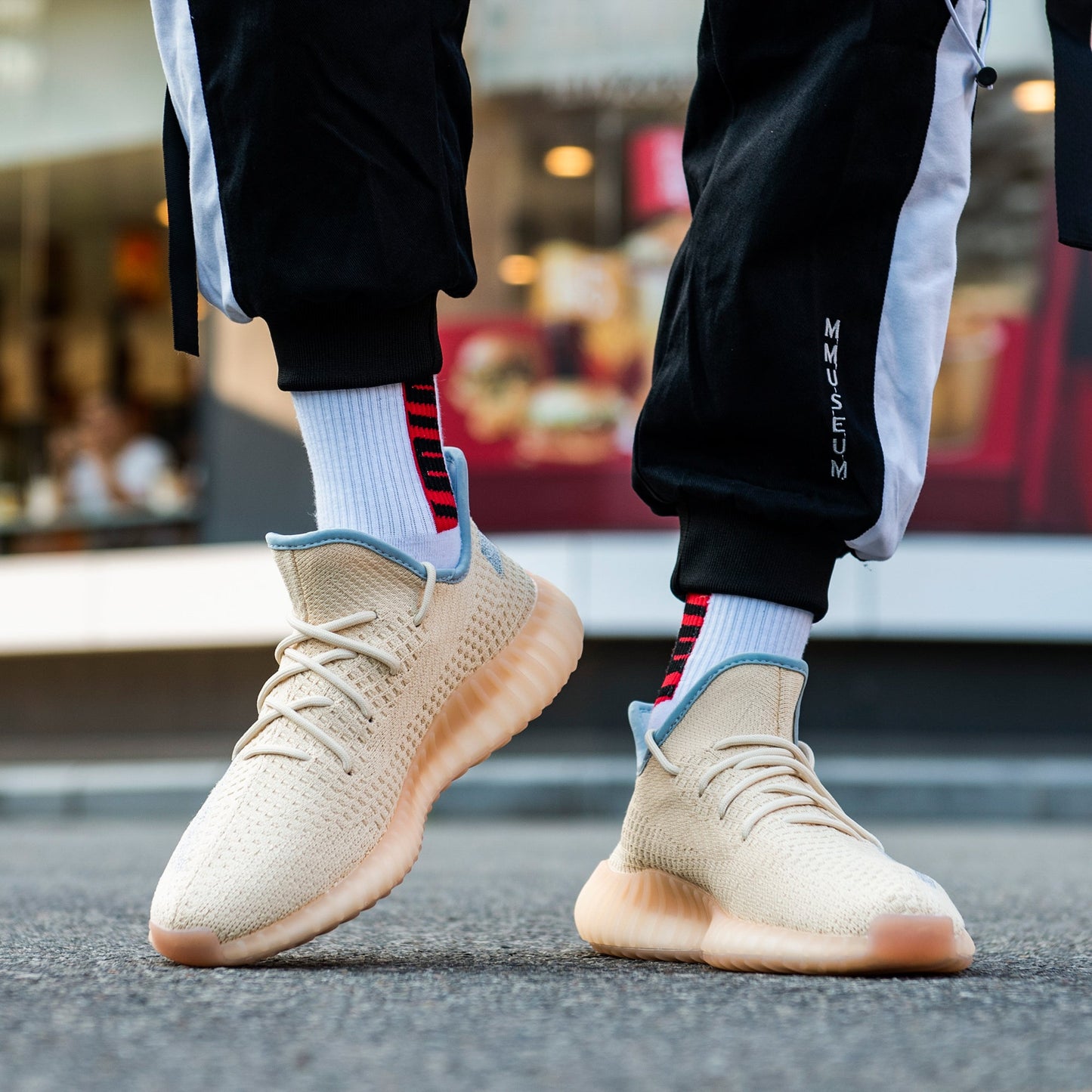 Yeezy 350 Boost Flax star