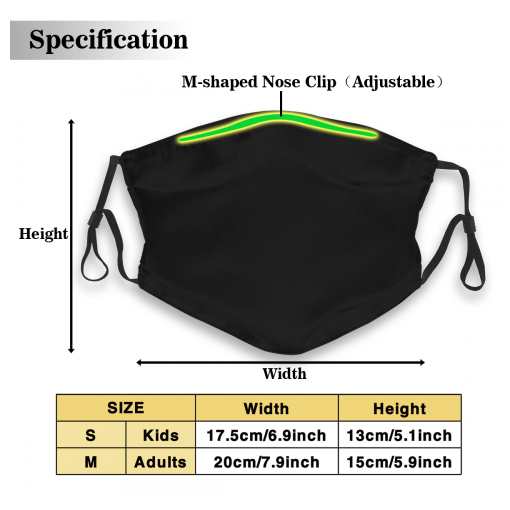 Print Dust Masks Fashion Football Personalized San Francisco 49ers Black Face Mask  45