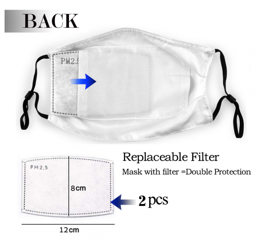 Football San Francisco 49ers Personalized Niner 806 Empire Face Mask With Filter