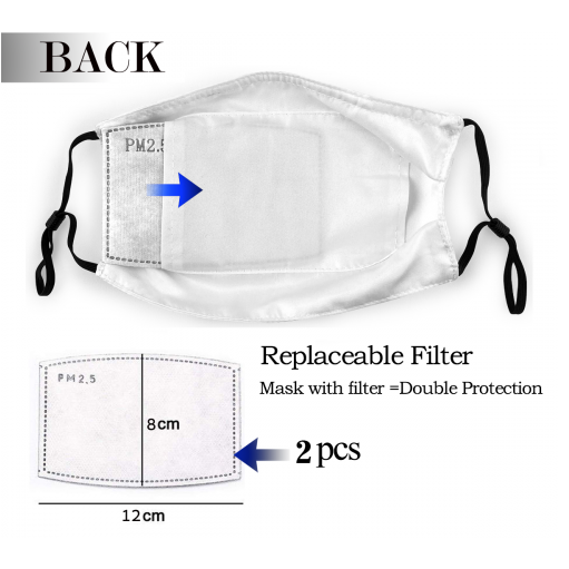 Print Dust Masks Fashion Football Personalized San Francisco 49ers Black Face Mask  45