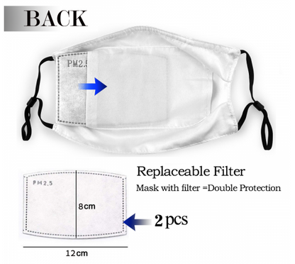 Football Team Face Mask Seahawks 3 Packs Washable Reusable Total With 6 Filters Breathable Sports Women Men Face Cover