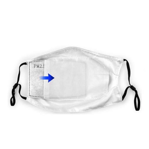 Adult PM2.5 Activated Carbon Filter 5 Layers Replaceable Anti Haze Filter Paper