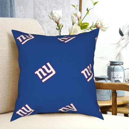 Custom Decorative Football Pillow Case New York Giants Pillowcase Personalized Throw Pillow Covers