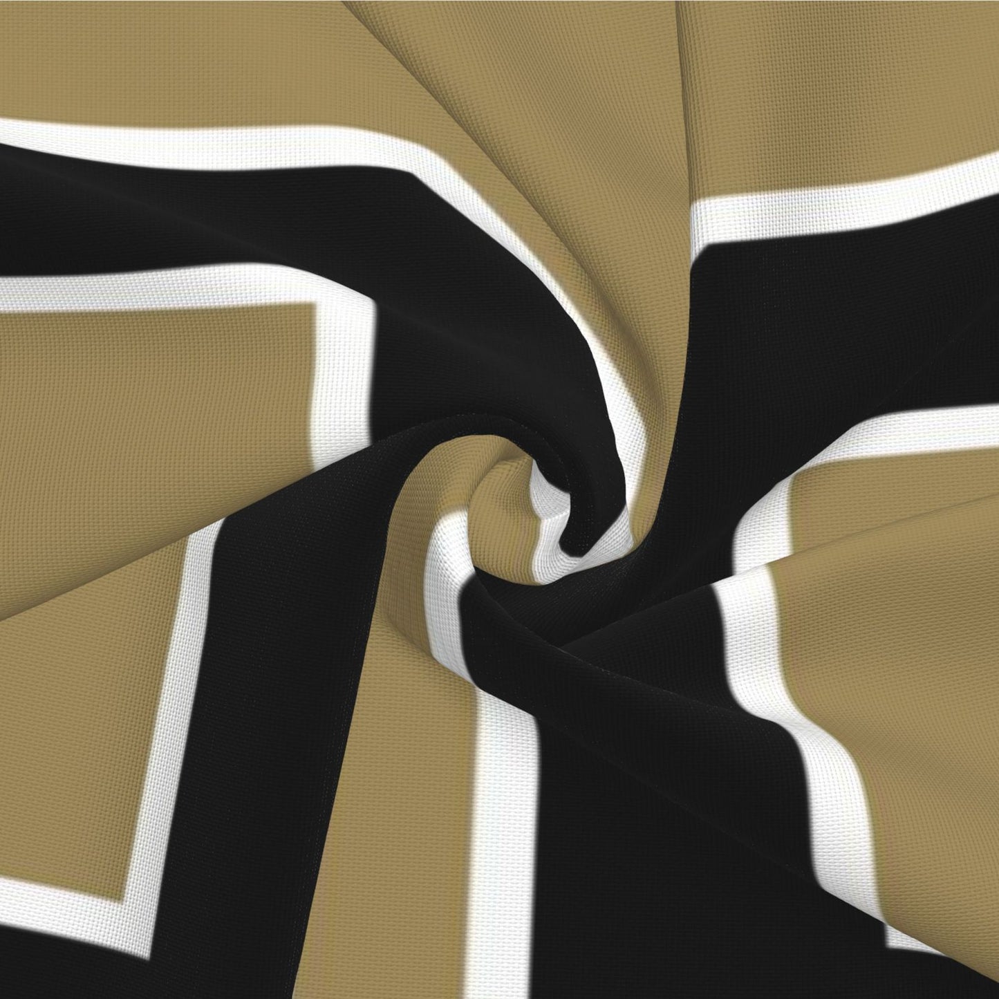 Custom Gold New Orleans Saints Decorative Throw Pillow Case - Print Personalized Football Team Fans Name & Number Birthday Gift