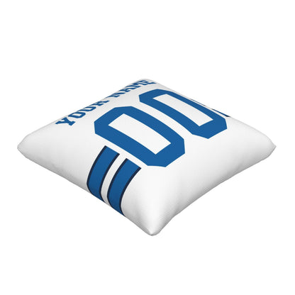 Customized Dallas Cowboys Football Team Decorative Throw Pillow Case Print Personalized Football Style Fans Letters & Number White Pillowcase Birthday Gift