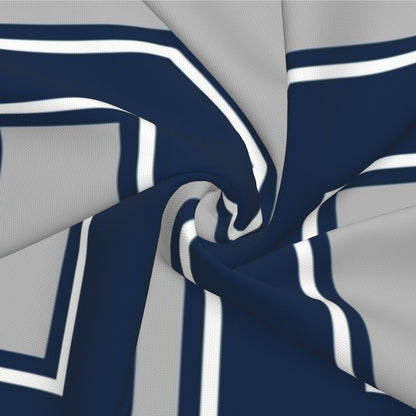 Customized Dallas Cowboys Football Team Decorative Throw Pillow Case Print Personalized Football Style Fans Letters & Number Grey Pillowcase Birthday Gift