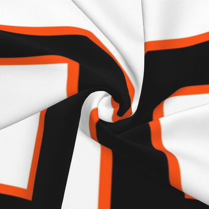 Customized Cincinnati Bengals Football Team Decorative Throw Pillow Case Print Personalized Football Style Fans Letters & Number Pillowcase Birthday Gift