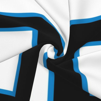 Customized Carolina Panthers Letters Decorative Pillows Case Custom Game Pillowcase Name Number Block Print Square Art Deco White Throw Pillow