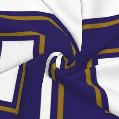 Custom White Baltimore Ravens Football Team Decorative Throw Pillow Case Print Personalized Football Style Fans Letters & Number Birthday Gift