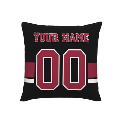 Arizona Cardinals Football Team Decorative Throw Pillow Case Print Personalized Football Style Fans Letters & Number Pillowcase Birthday Gift