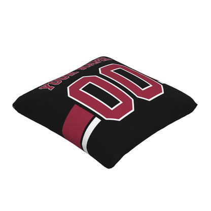 Arizona Cardinals Football Team Decorative Throw Pillow Case Print Personalized Football Style Fans Letters & Number Pillowcase Birthday Gift