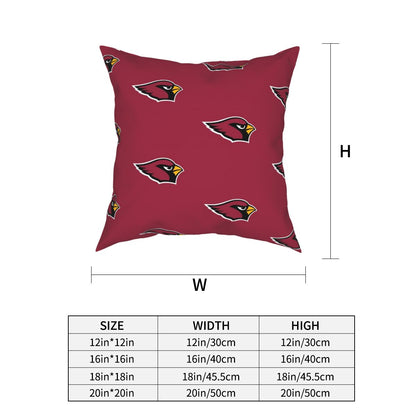 Custom Decorative Football Pillow Case Arizona Cardinals Pillowcase Personalized Throw Pillow Covers