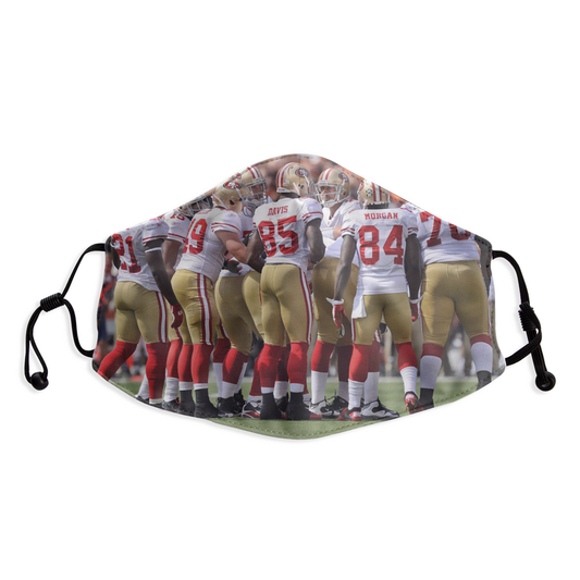 Dust Masks Decorative San Francisco 49ers Face Mask Free Shipping