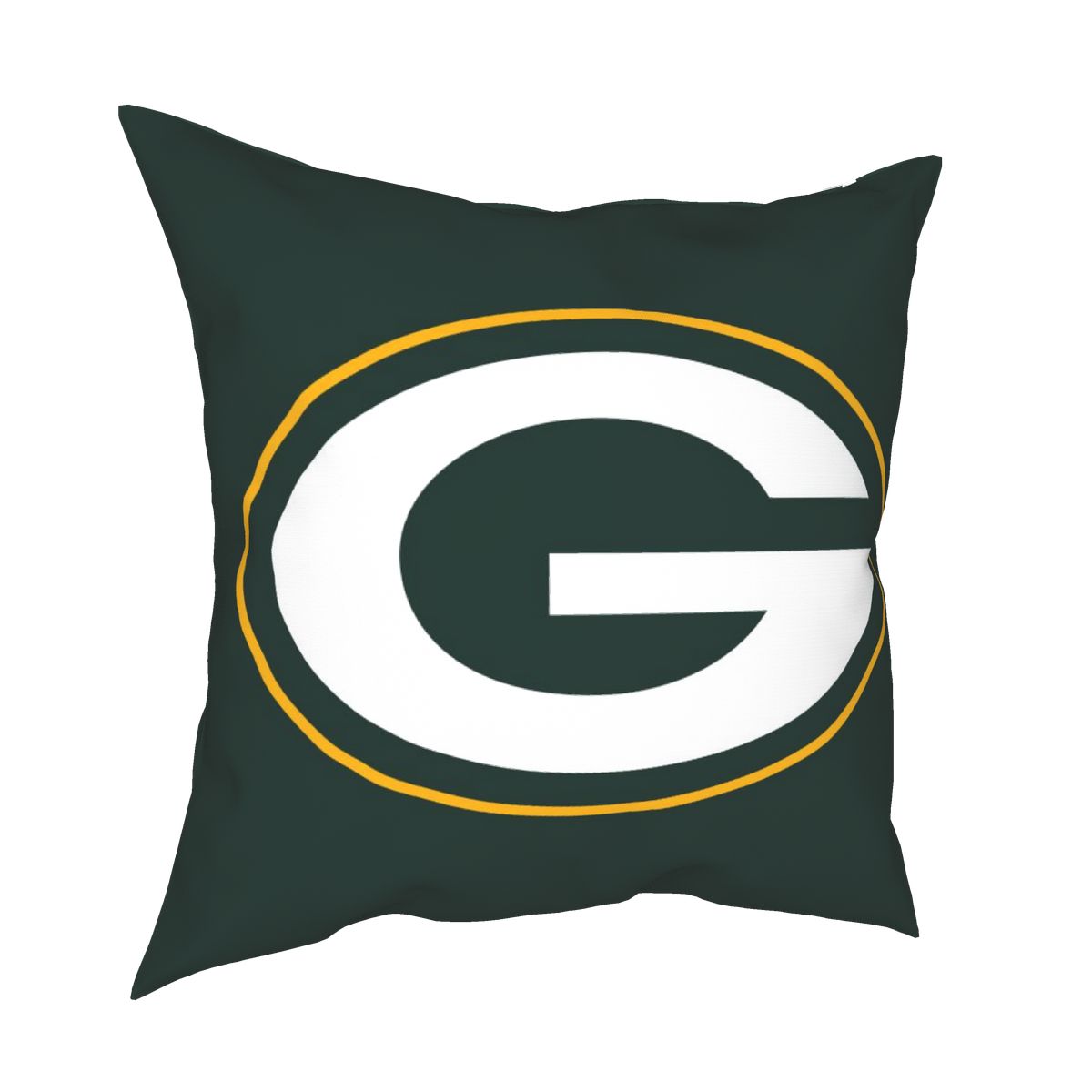 Custom Decorative Football Pillow Case Green Bay Packers Green Pillowcase Personalized Throw Pillow Covers