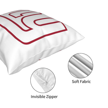 Custom Decorative Football Pillow Case New York Giants White Pillowcase Personalized Throw Pillow Covers
