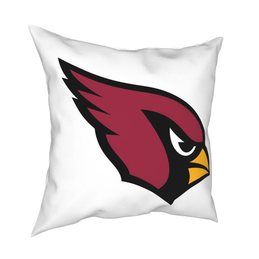 Custom Decorative Football Pillow Case Arizona Cardinals White Pillowcase Personalized Throw Pillow Covers