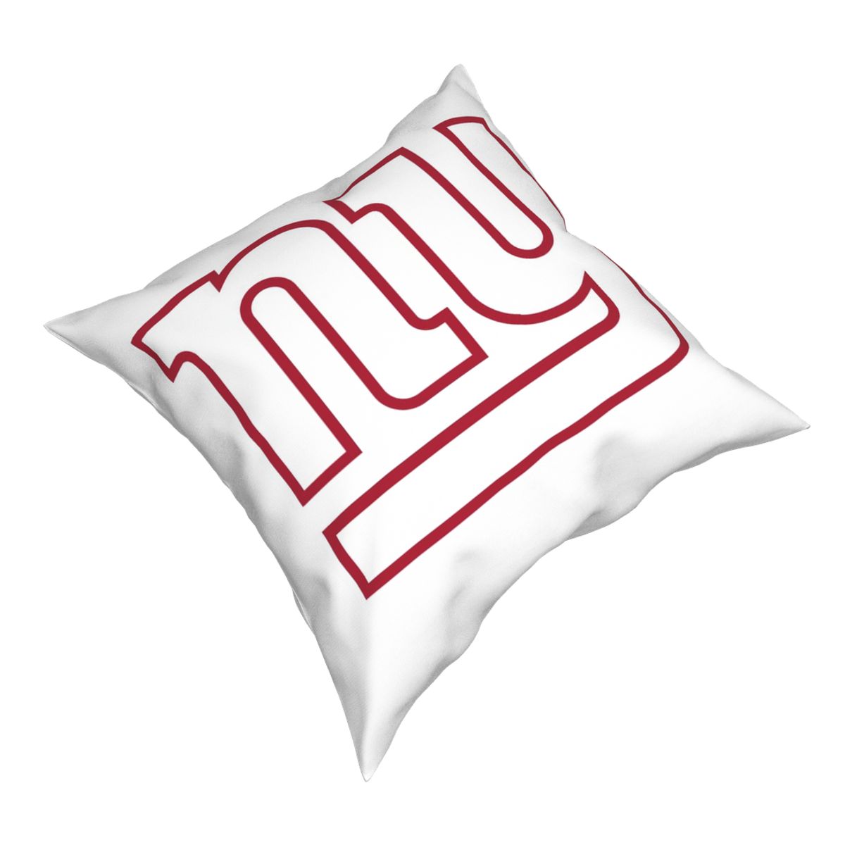 Custom Decorative Football Pillow Case New York Giants White Pillowcase Personalized Throw Pillow Covers