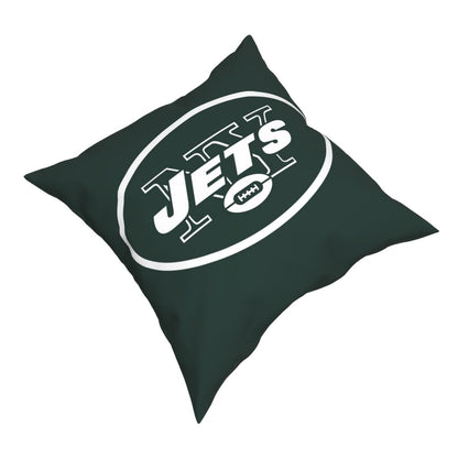Custom Decorative Football Pillow Case New York Jets Green Pillowcase Personalized Throw Pillow Covers