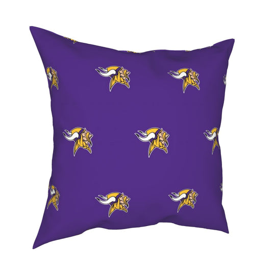 Custom Decorative Football Pillow Case Minnesota Vikings Pillowcase Personalized Throw Pillow Covers