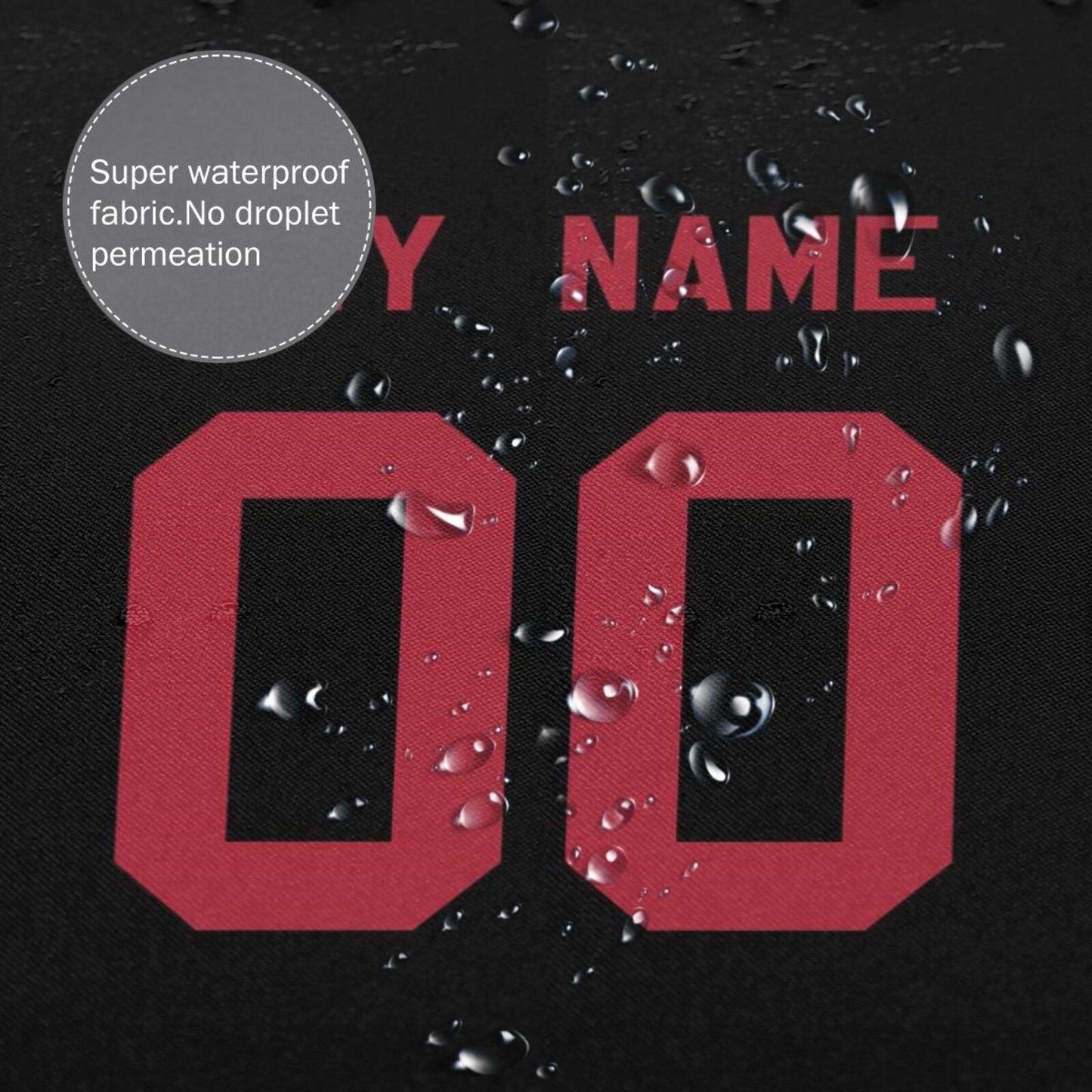 Custom Football San Francisco 49ers style personalized shower curtain custom design name and number set of 12 shower curtain hooks Rings