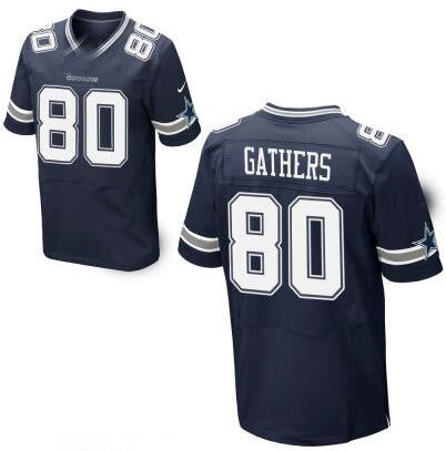 D.Cowboys #80 Rico Gathers Navy Blue Team Color Stitched Elite Jersey Fashion Jersey American Jerseys